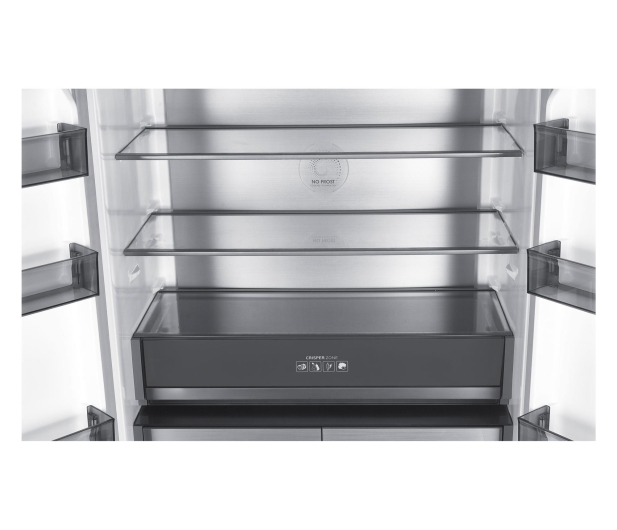 Lodówka MPM 503-SSI-13/D Multidoor Slot-In No Frost 190,2cm Czarne Szkło Do Obudowy 505L - 1502630 - zdjęcie 15